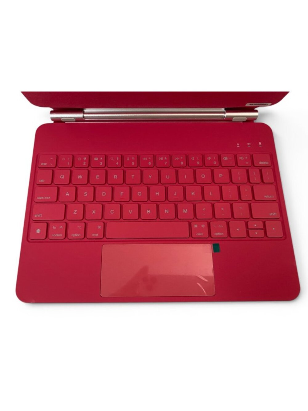 Red Bluetooth Keyboard Case for iPad 9.7 10.2 Tablet Trackpad - Picture 2 of 9